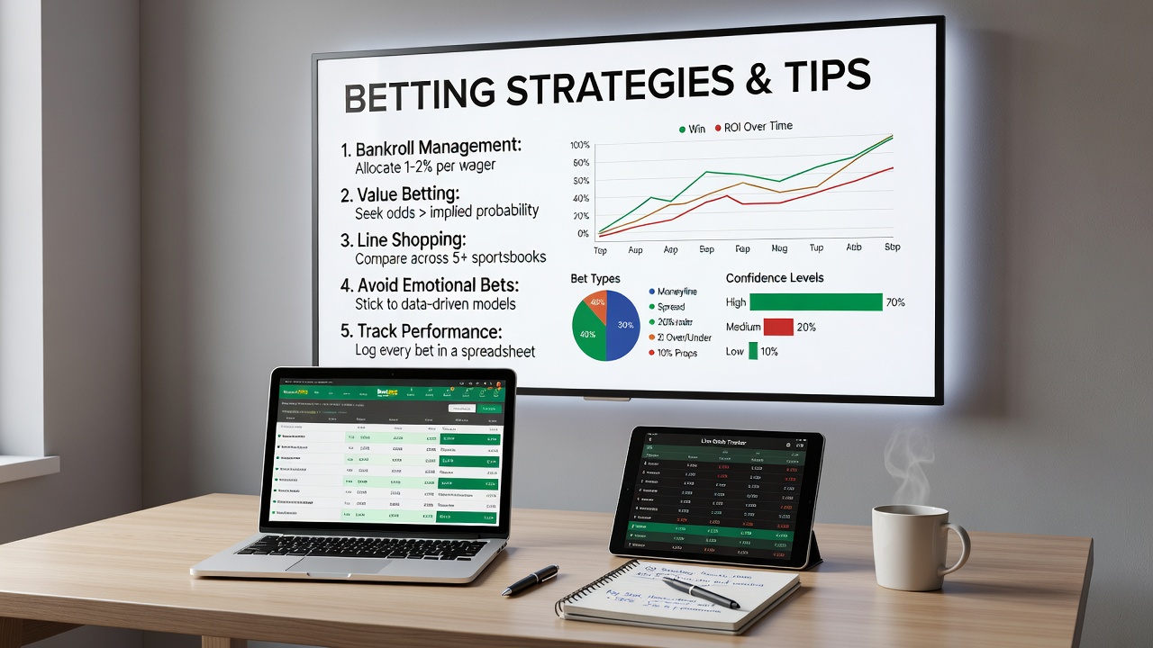Detailed tips and strategies for managing bets with focus on analysis tools